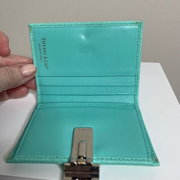 Tiffany & Co. Flip Lock Wallet Cardholder - New - Picture 6 of 9